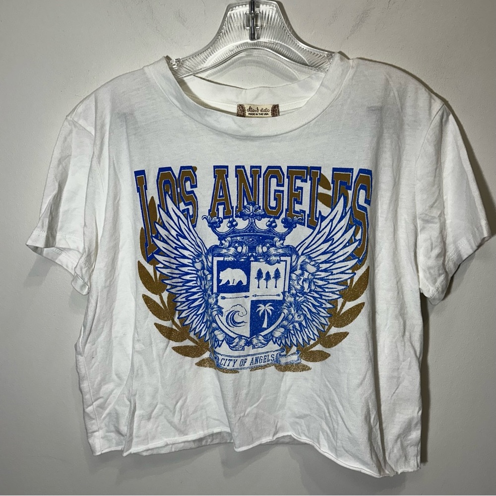 Altar’d State crop Graphic Tee LA Los Angeles
